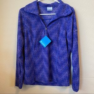 NWT Columbia Wintry Run 1/4 Zip